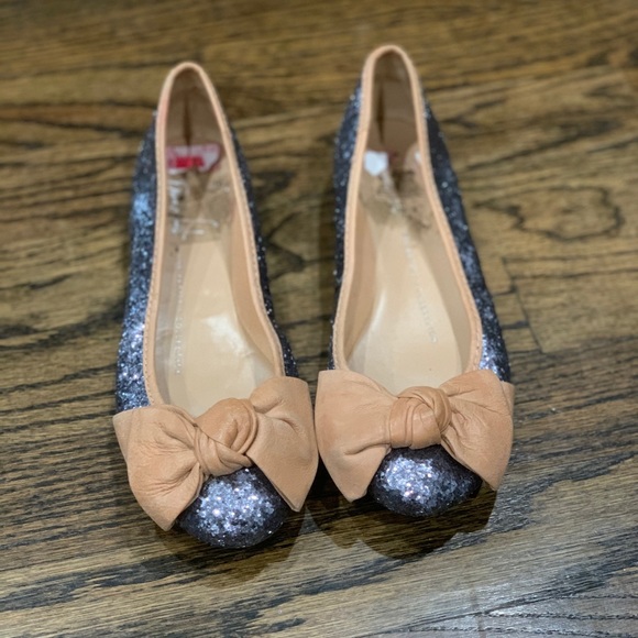 Franco Sarto Women’s Glitter Flats Size 4 - Picture 2 of 6